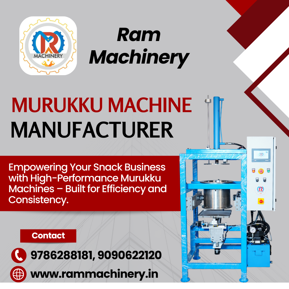 Best Murukku Machine Manufacturer