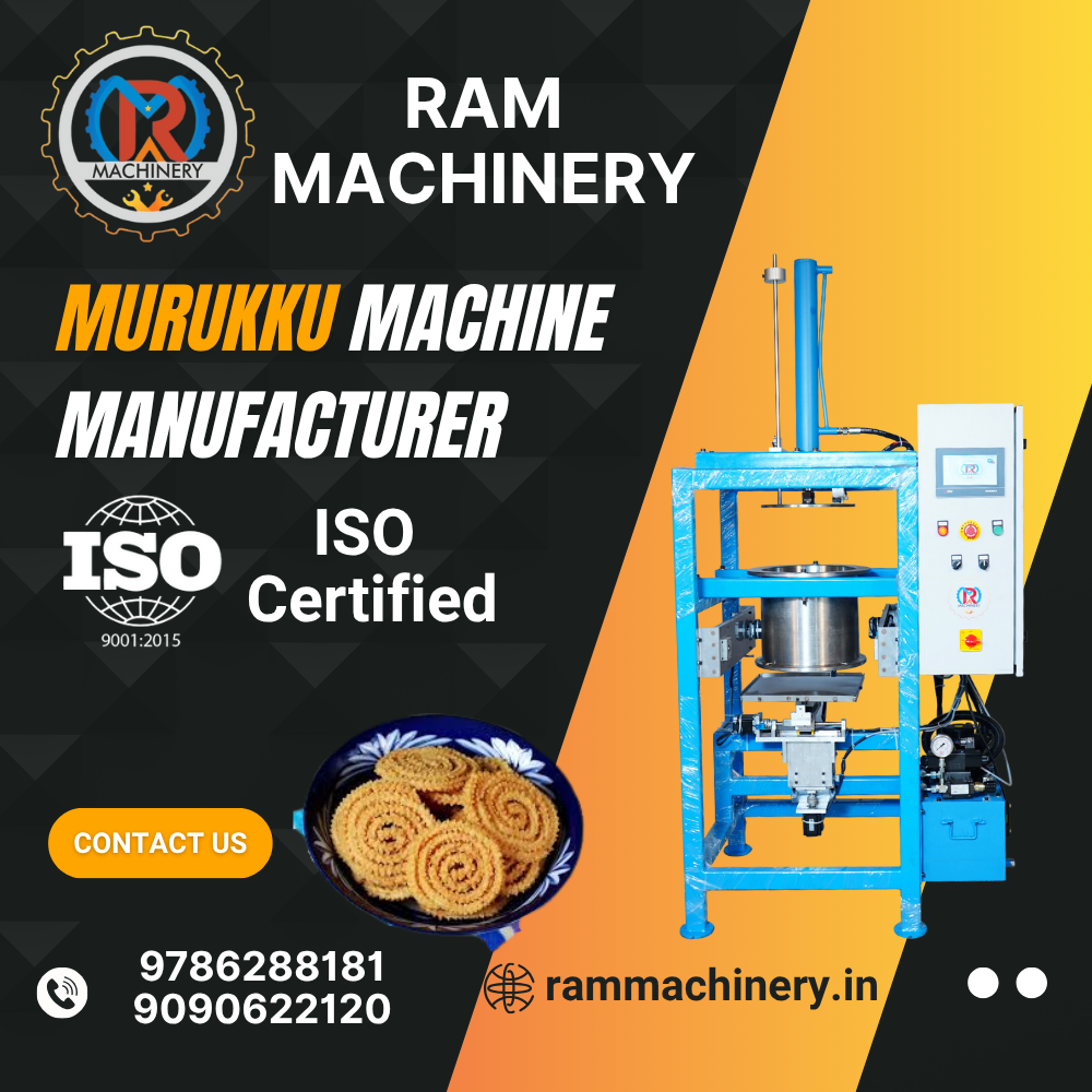 Automatic Murukku Machine Manufacturers in Tamilnadu – Ram Machinery