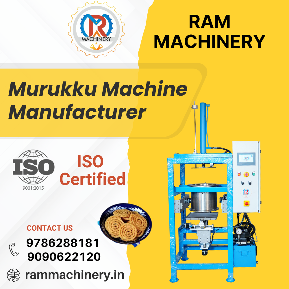Automatic Murukku Making Machine Manufacturer in Madurai – Ram Machinery