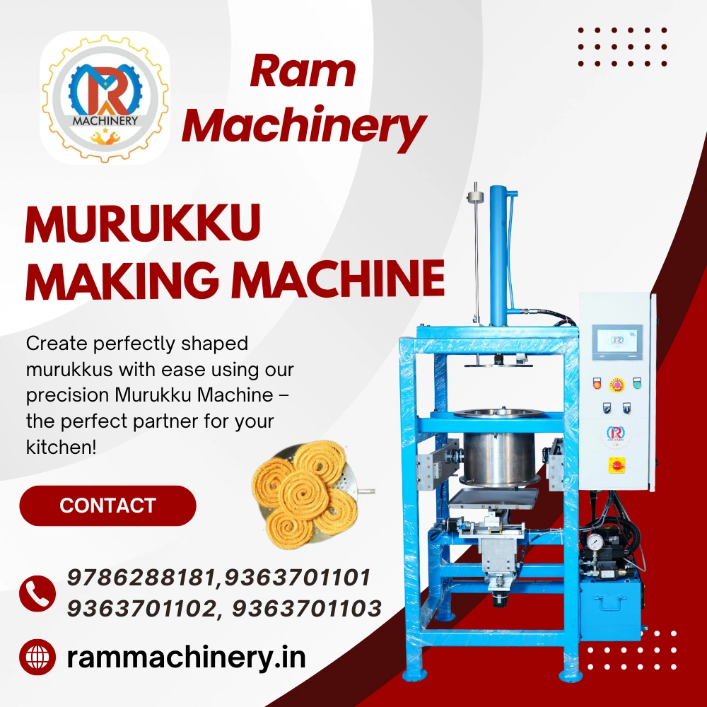 Commercial Murukku Machine Manufacturer in Tamilnadu