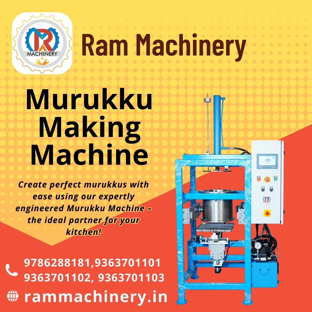 Commercial Murukku Machine Manufacturers in Madurai