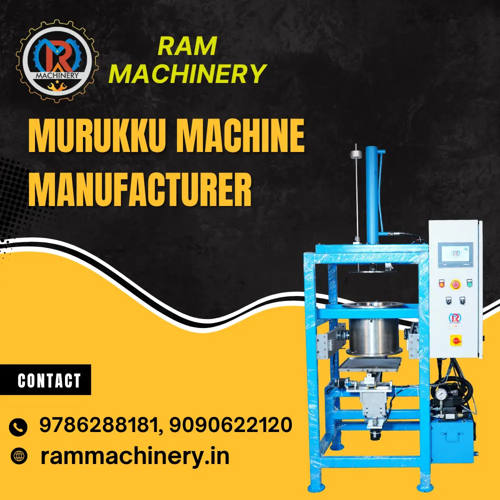 Commercial Murukku Machines Supplier in Madurai – Ram Machinery