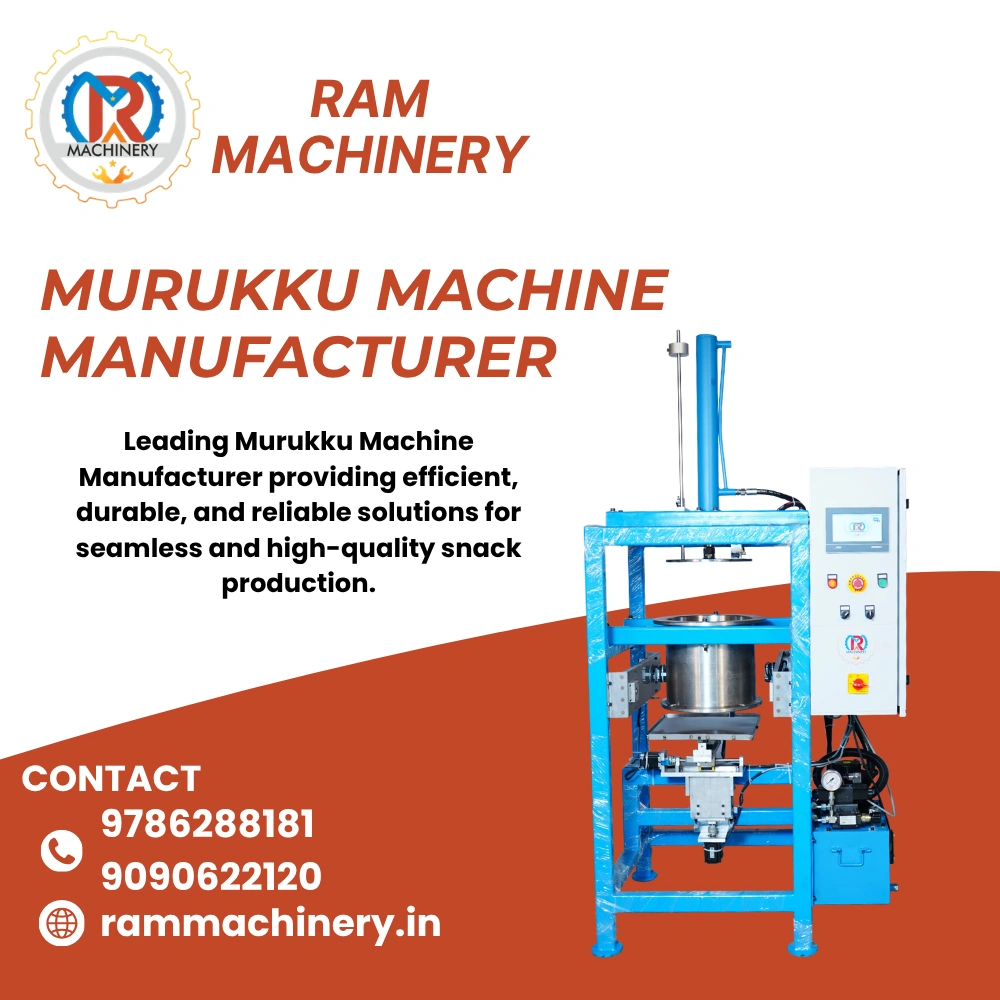Industrial Murukku Machine Manufacturer in Tamilnadu