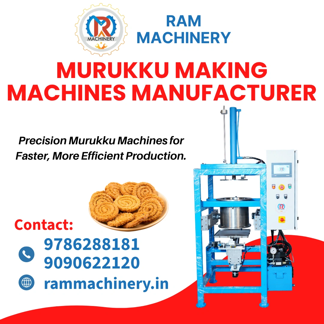 Murukku Making Machies Manufacturer From Madurai – Ram Machinery