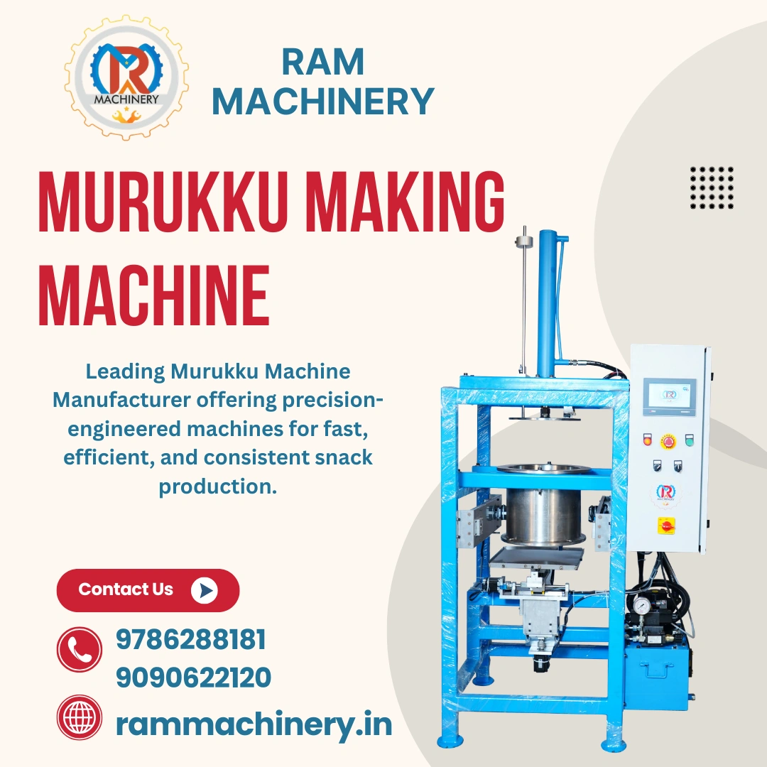 Murukku Making Machines Manufacturers Tamilnadu – Ram Machinery