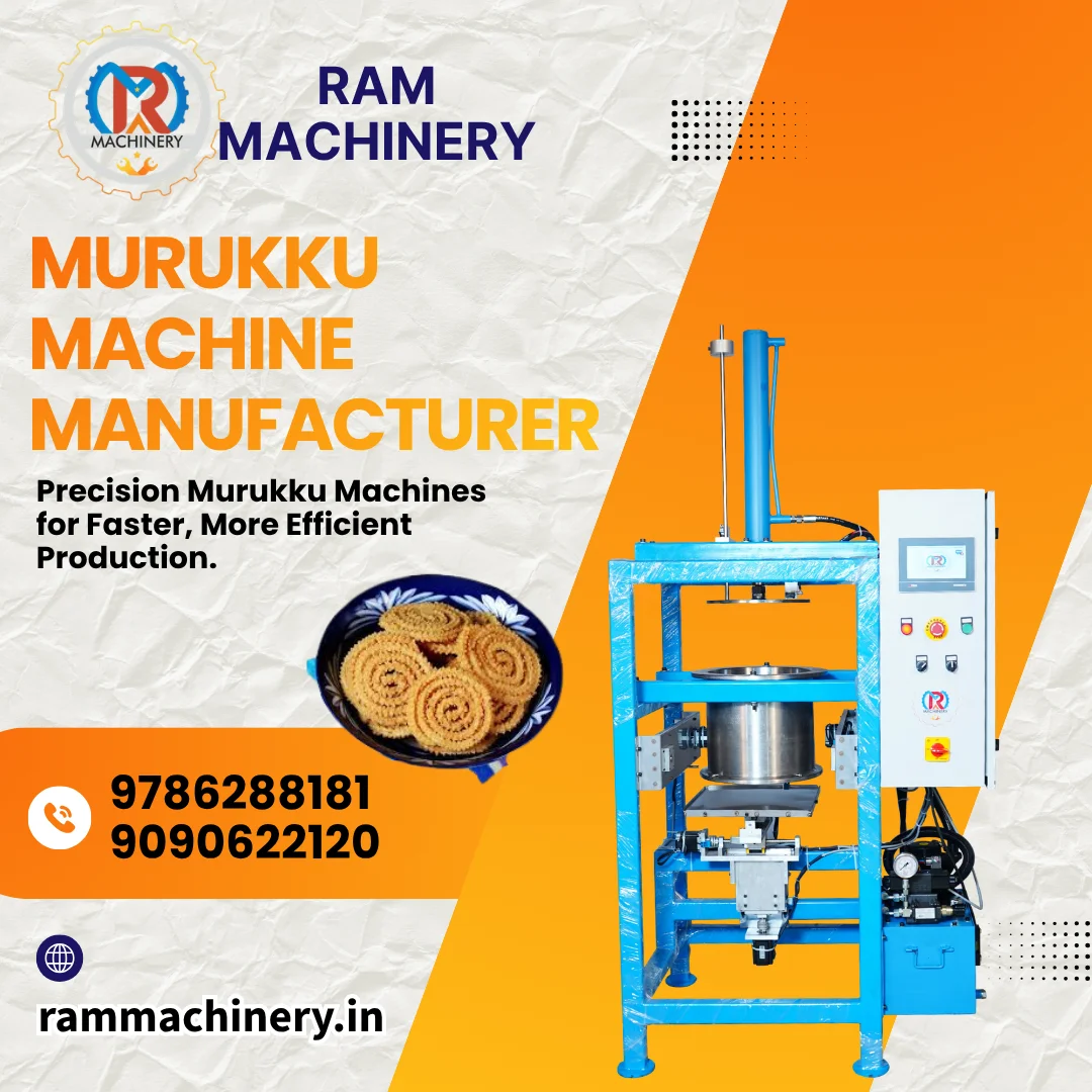 Murukku Machines Manufacturers in Tamil Nadu – Ram Machinery